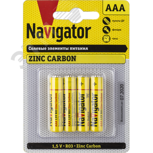 Батарейка NBT-NS-R03-BP4