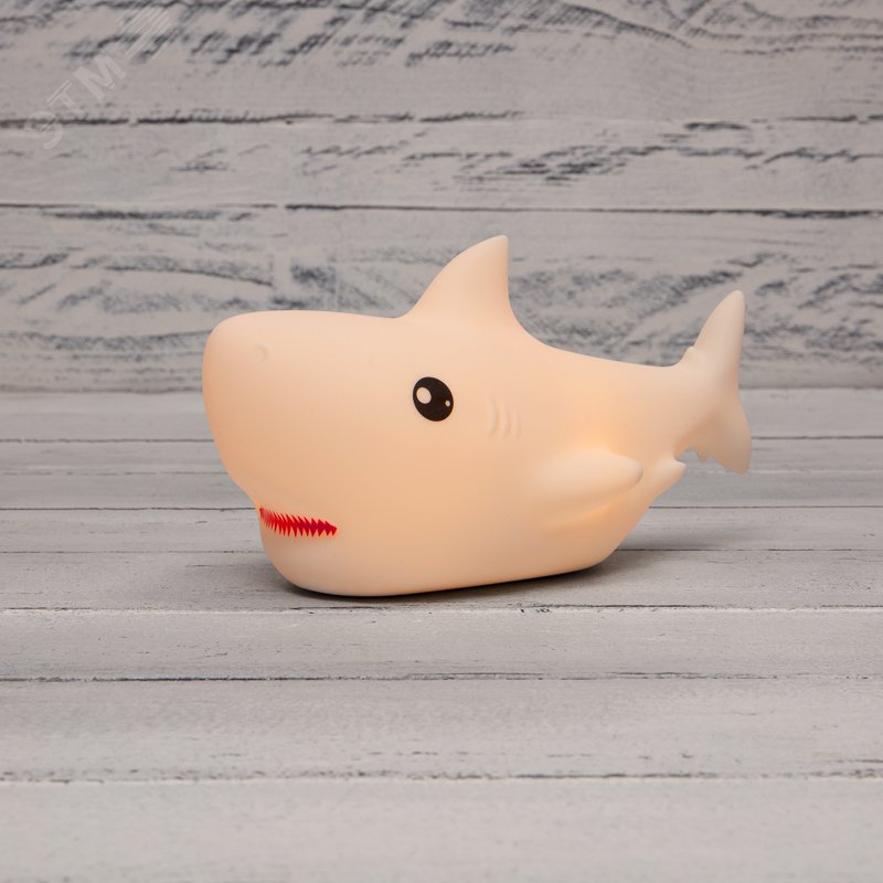 Ночник силиконовый Шарк