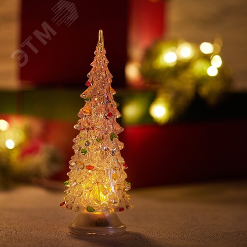 Фигура светодиодная Ёлочка, 20 см, RGB