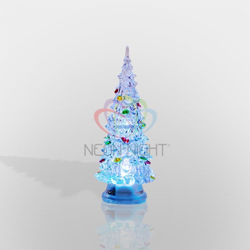 Фигура светодиодная Ёлочка, 15 см, RGB