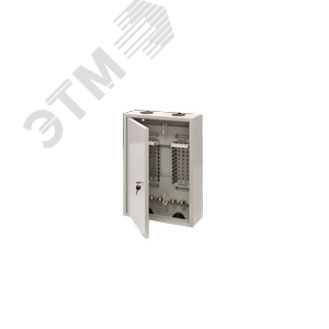 Бокс настенный распределительный на 20 плинтов металлический с замком