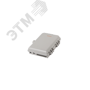 Оптическая кросс - муфта , на 16 абонентских портов, IP65, пластик, серая