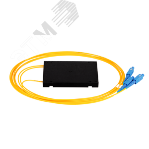 Сплиттер планарный 1x2, одномодовый, G.657.A1, SC/UPC, станд.корпус, 2 мм