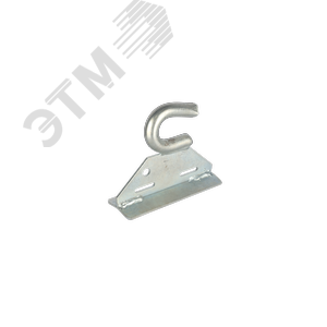 Крюк бандажный, для размещения на опорах и плоской поверхности, 10 кН