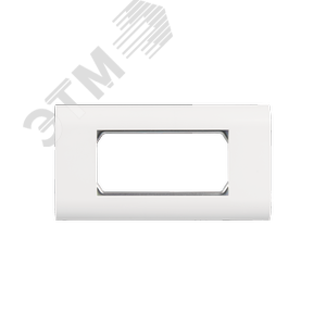 Настенная панель под 2 вставки Mosaic 45х45мм, белая