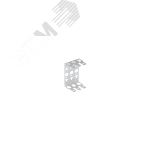 Кронштейн настенный на 3 плинта металлический ( 2шт)