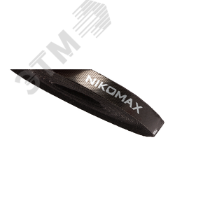 Стяжка-липучка нарезаемая, в рулоне 5м, ширина 15мм, черная