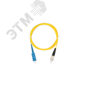 Шнур оптический переходной SM 9/125 OS2 SC/UPC-FC/UPC одинарный LSZH 2мм