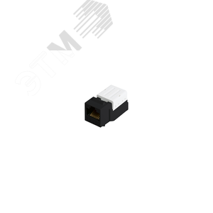 Модуль Keystone Cat 5e RJ45/8P8C для FT-TOOL неэкранированный черный