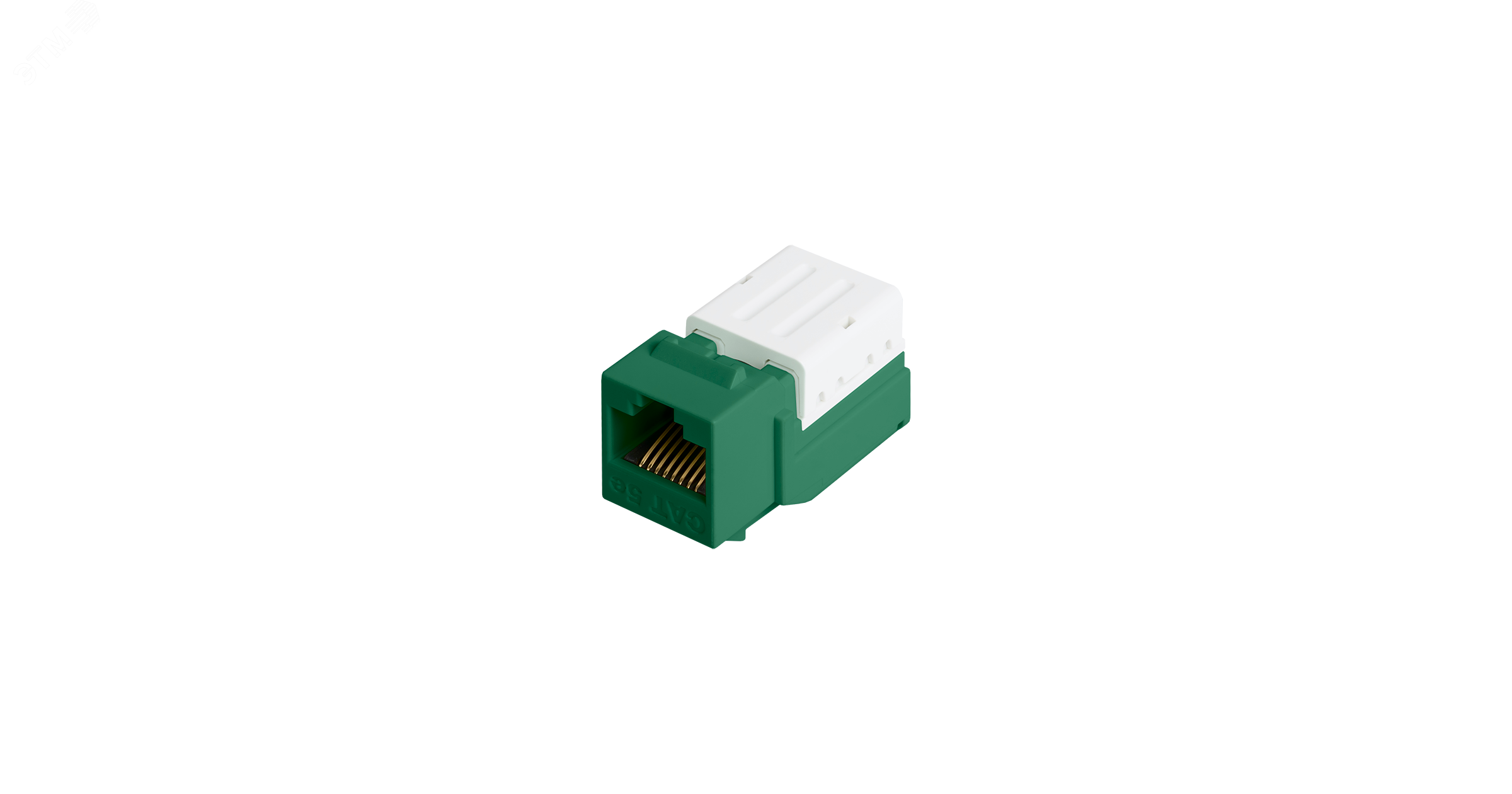 Модуль Keystone Cat 5e RJ45/8P8C для FT-TOOL неэкранированный зеленый