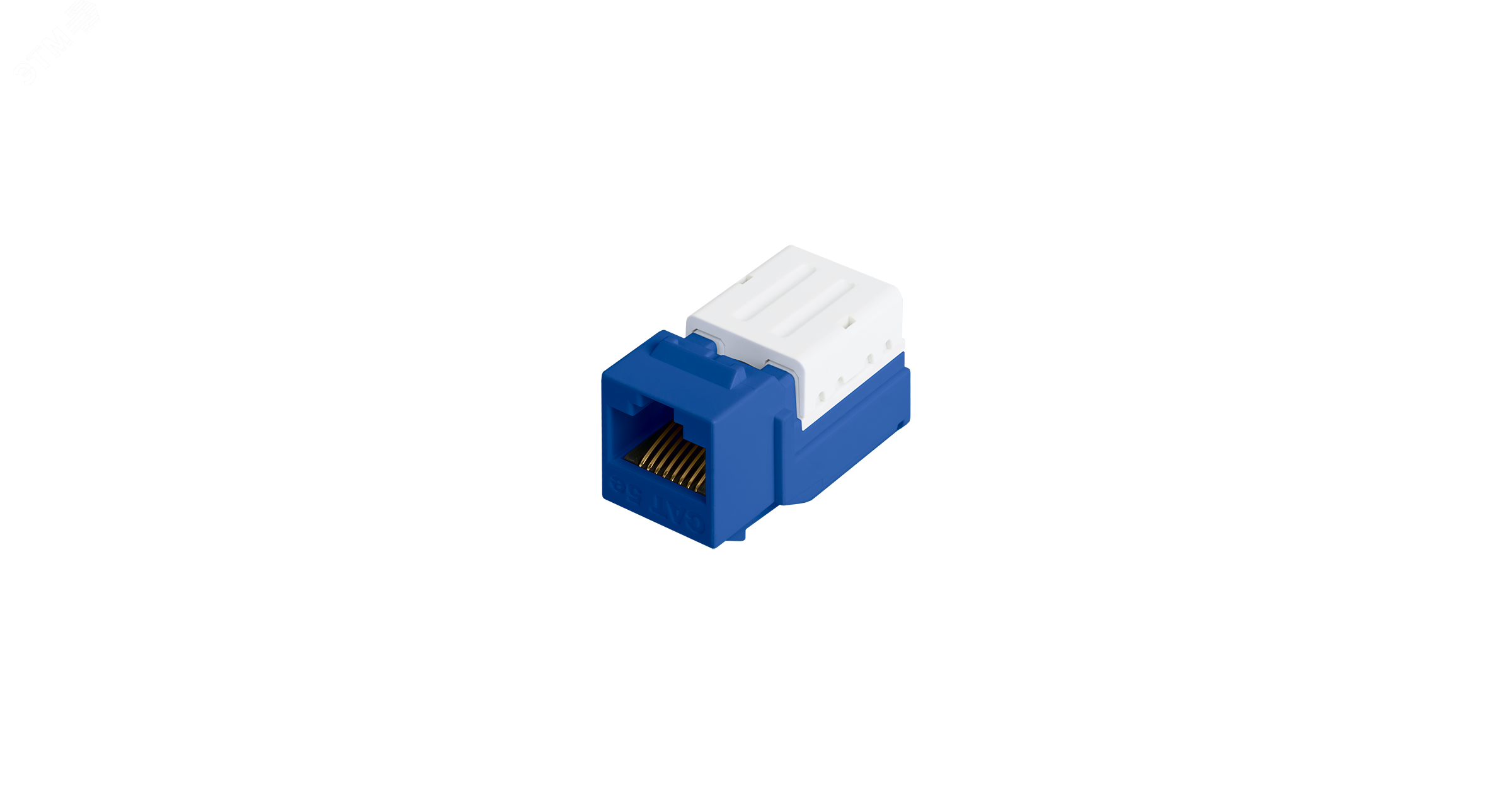 Модуль Keystone Cat 5e RJ45/8P8C для FT-TOOL неэкранированный синий
