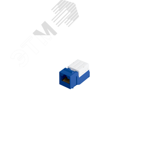Модуль Keystone Cat 5e RJ45/8P8C для FT-TOOL неэкранированный синий