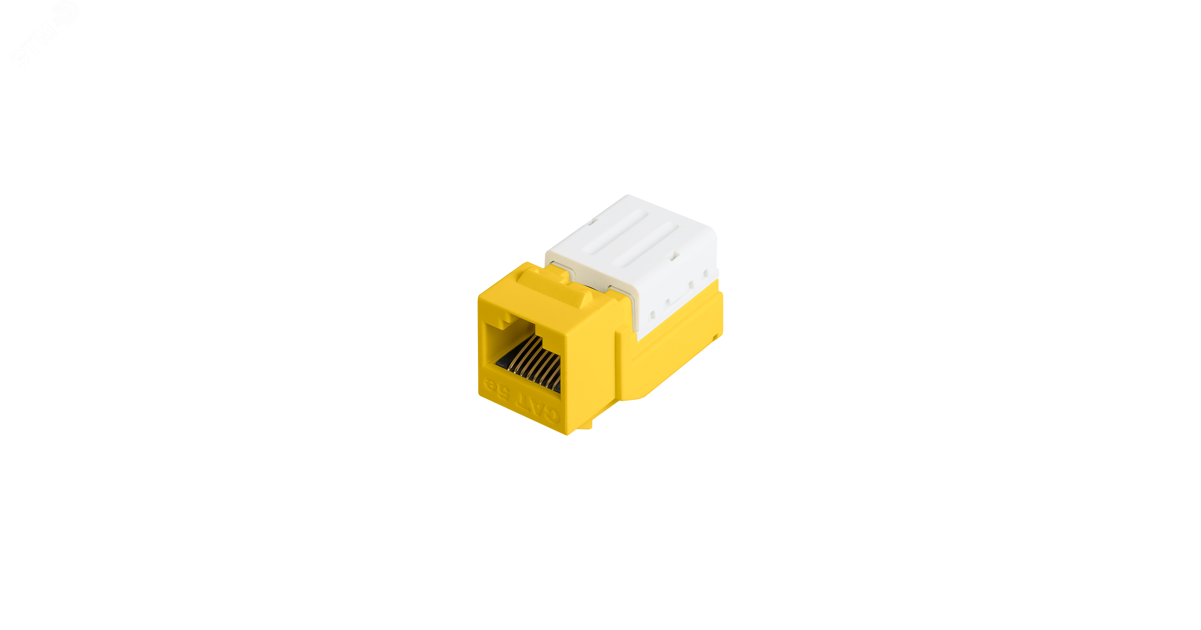 Модуль Keystone Cat 5e RJ45/8P8C для FT-TOOL неэкранированный желтый