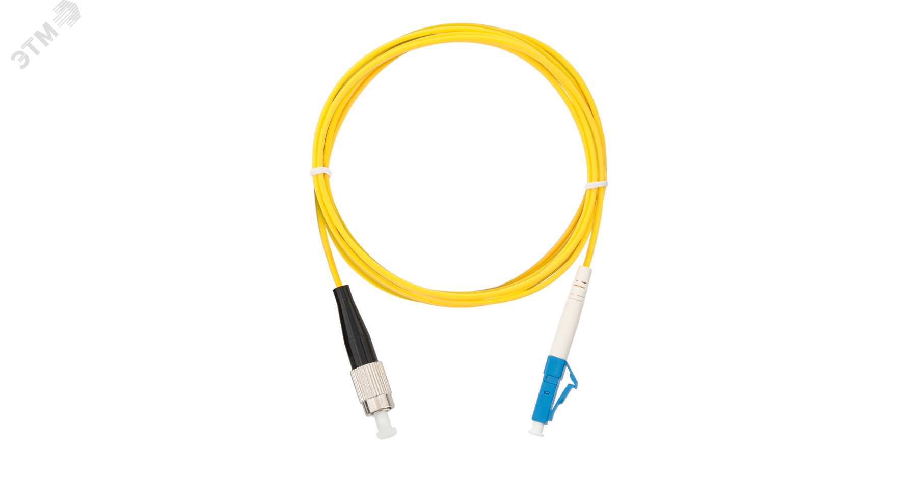 Шнур оптический переходной SM 9/125 OS2 FC/UPC-LC/UPC одинарный LSZH 2мм