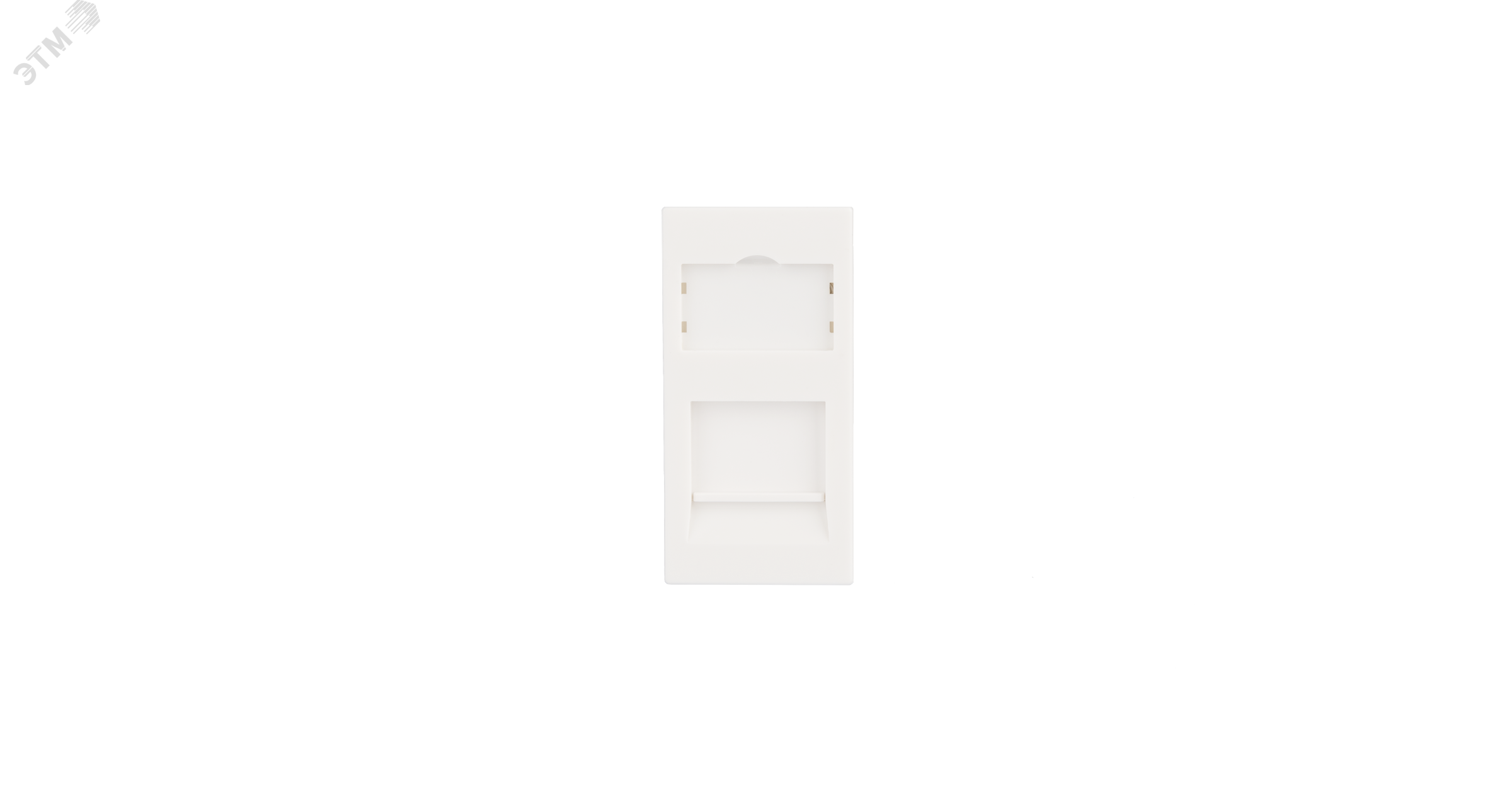 Вставка формата Mosaic 22,5x45 мм, 1 порт