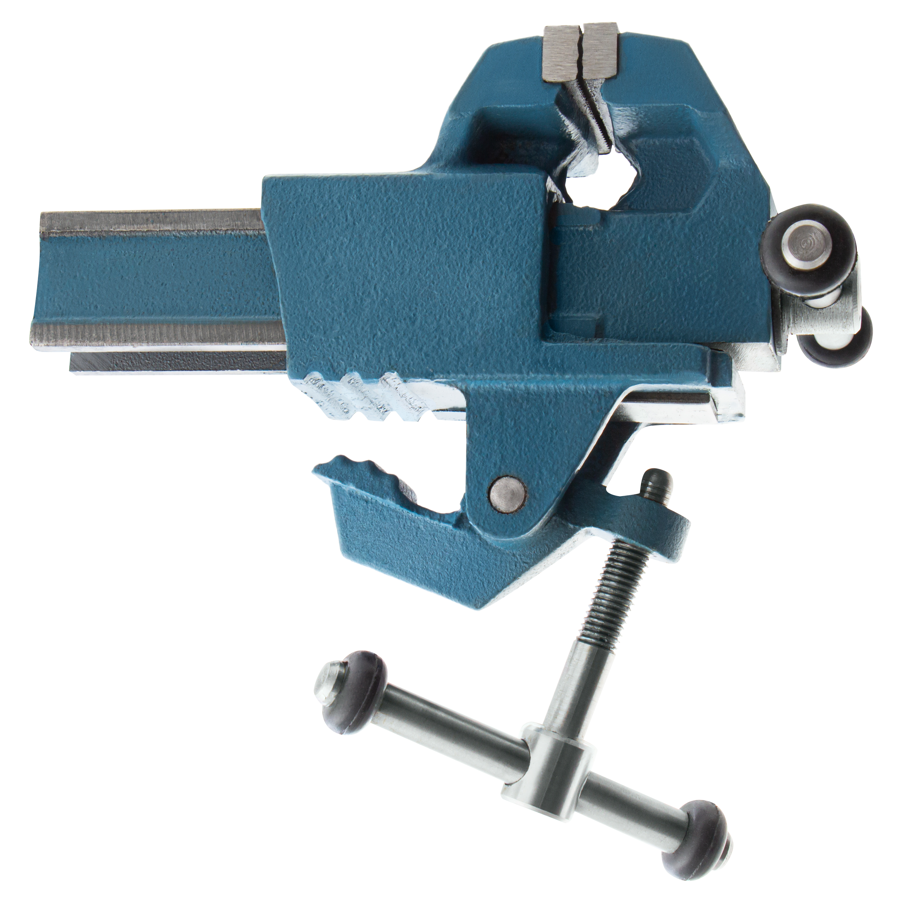 Тиски слесарные, 63 мм, крепление для стола, винтовой зажим (Глазов)