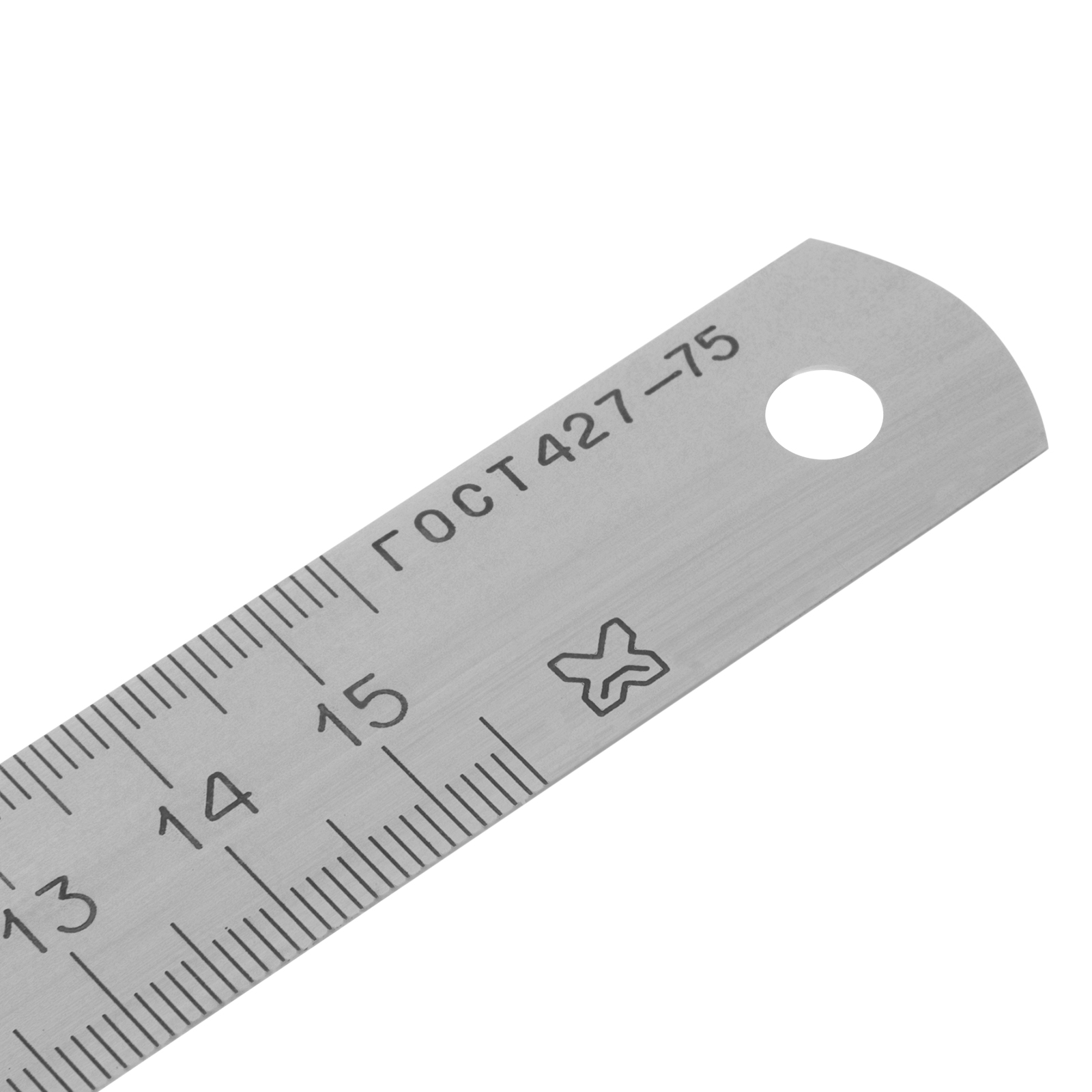 Линейка измерительная, 150 мм, металлическая