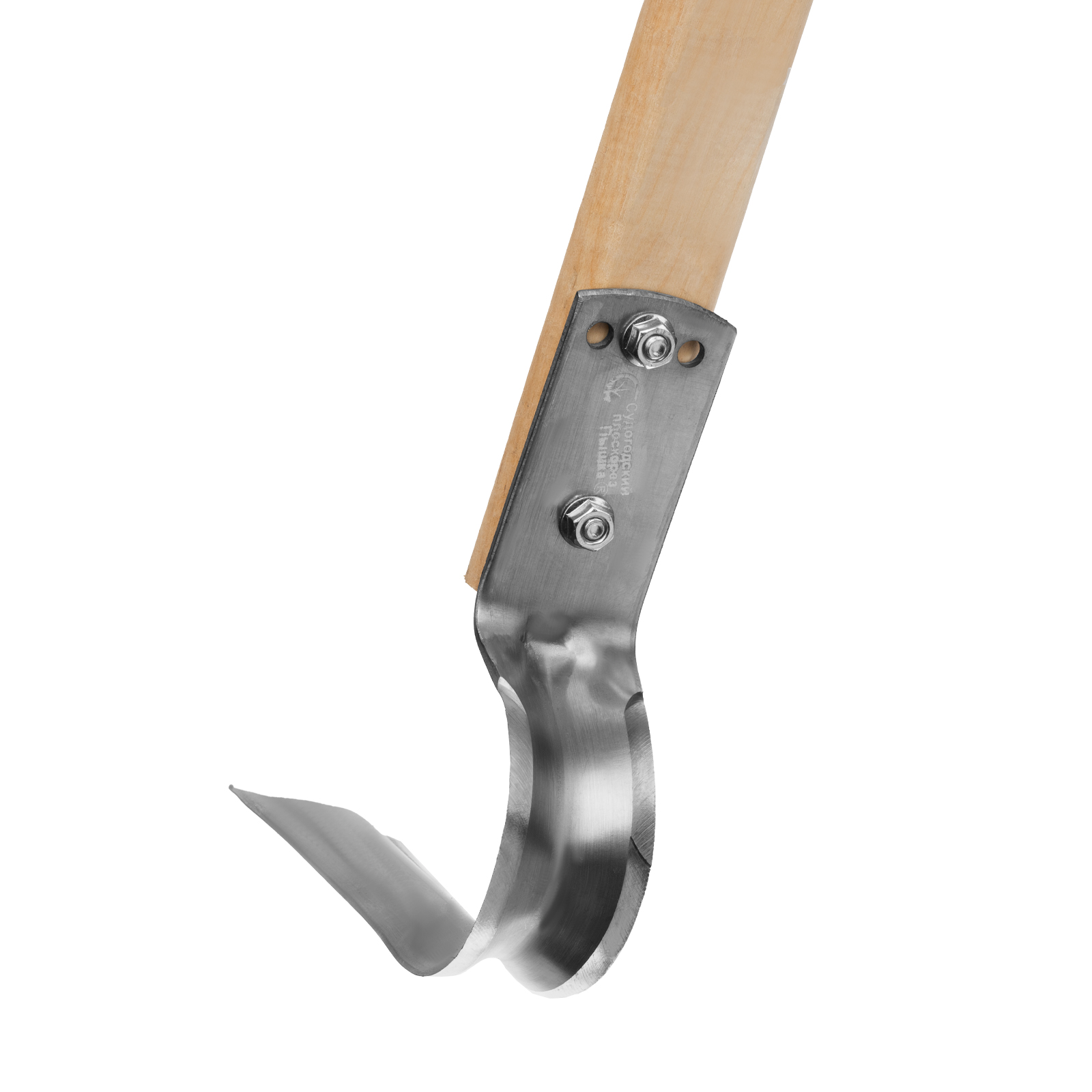 Плоскорез "Пышка" большой, 170 х 1400 мм, деревянный черенок, Судогда,