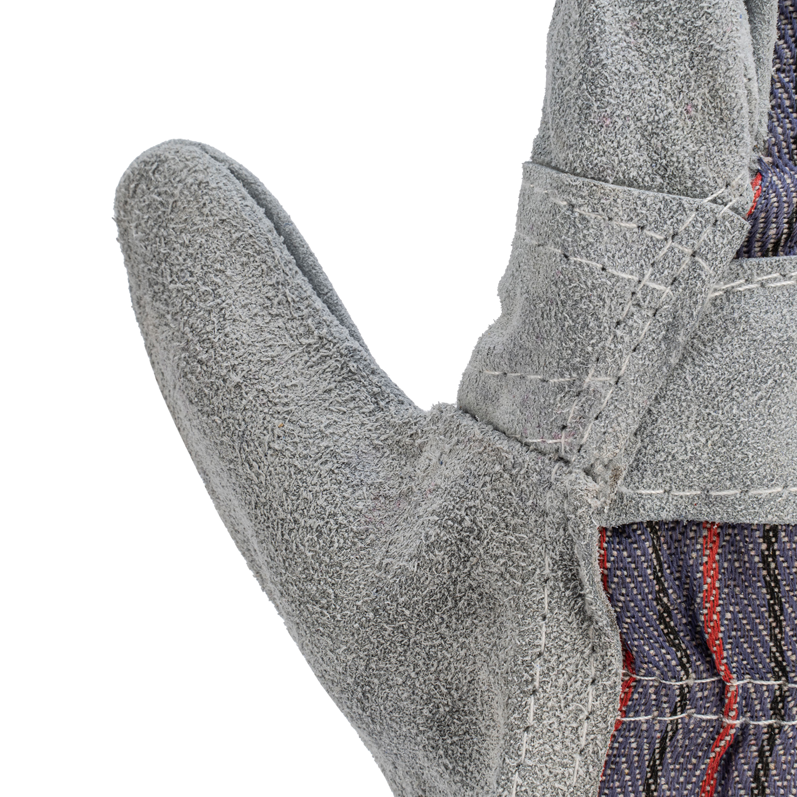 Перчатки спилковые комбинированные,