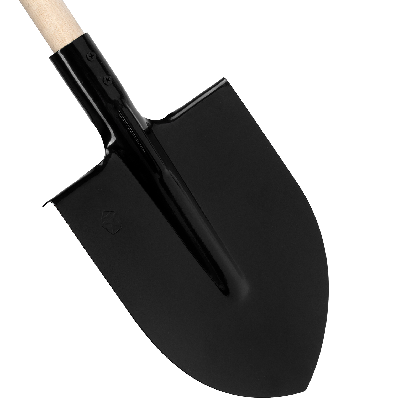 Лопата штыковая, 205х275х1400 мм, деревянный черенок,