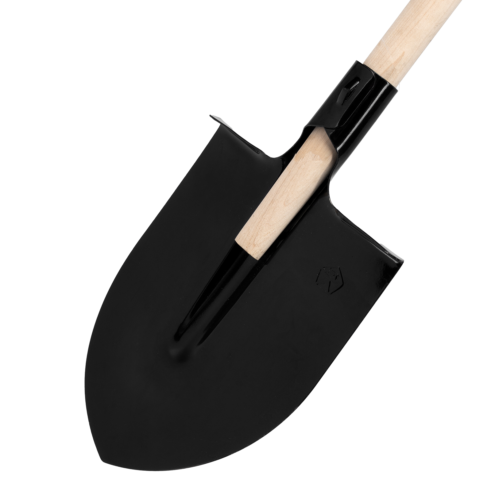 Лопата штыковая, 205х275х1400 мм, деревянный черенок,