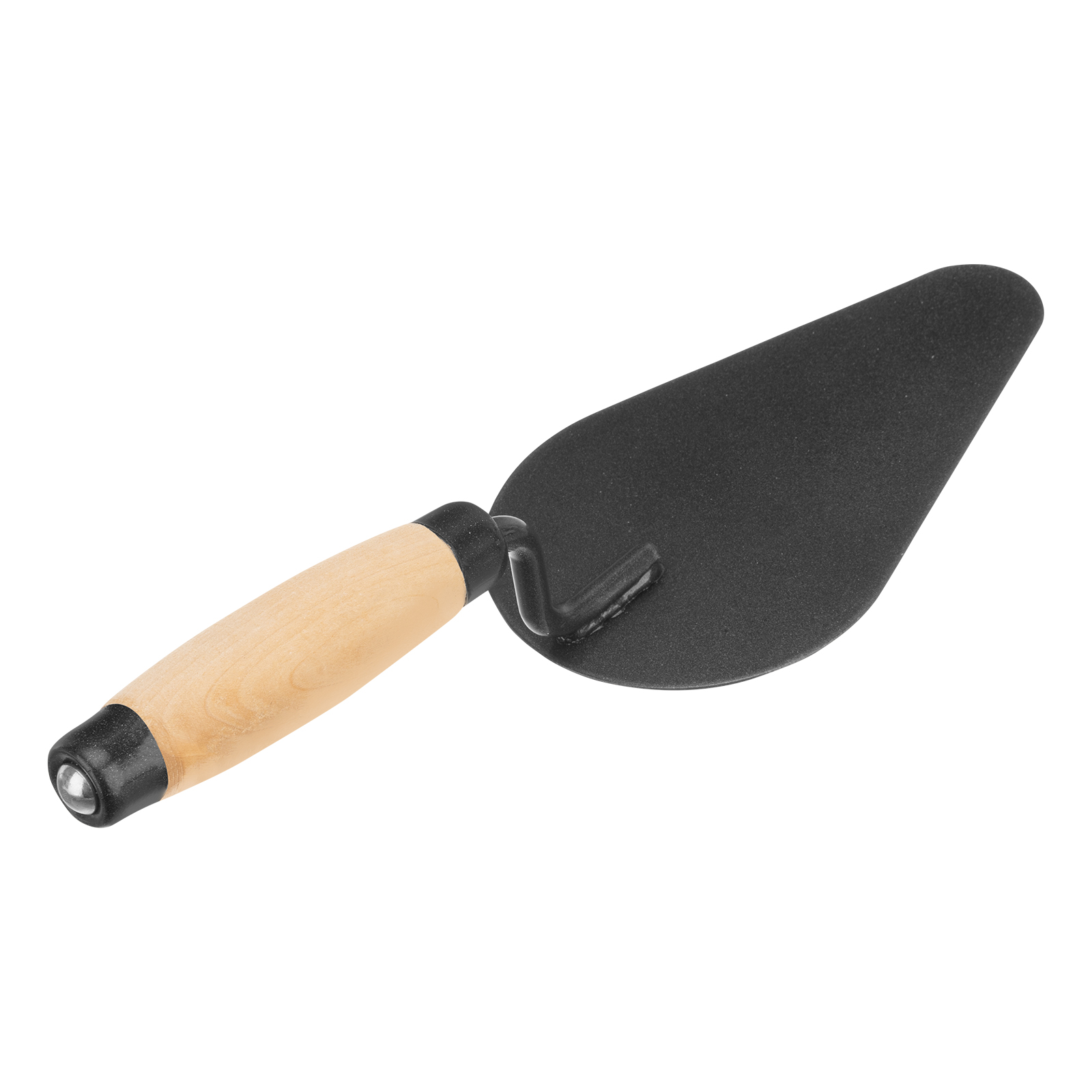 Кельма печника стальная, деревянная усиленная ручка