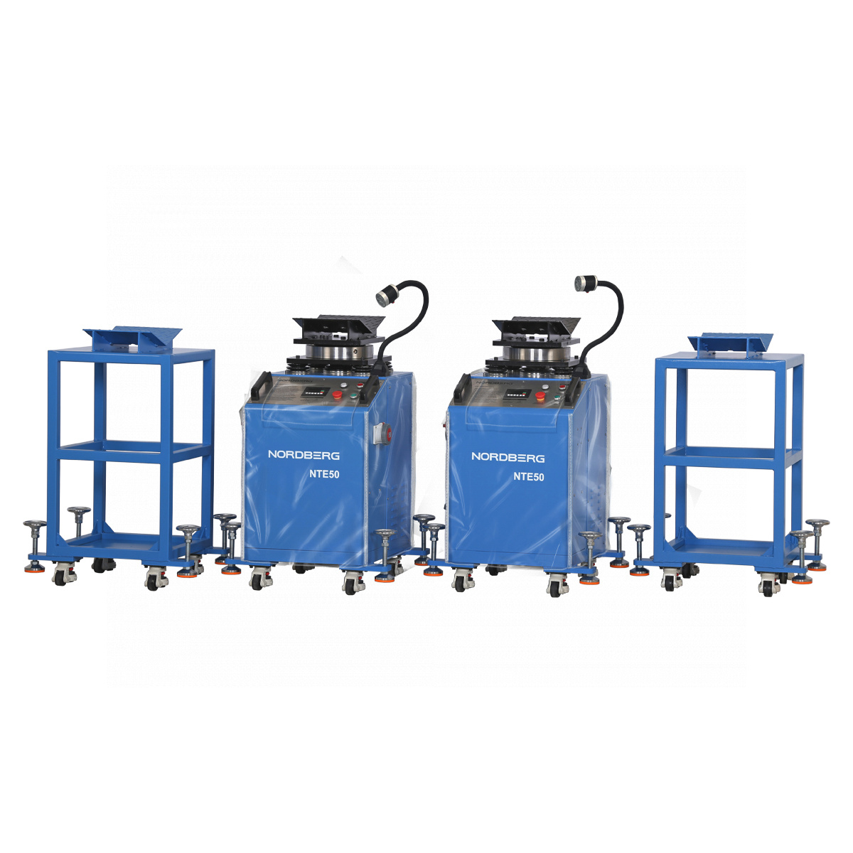 Вибростенд для диагностики подвески с поворотной площадкой и фонариком NOEDBERG NTE50_V3