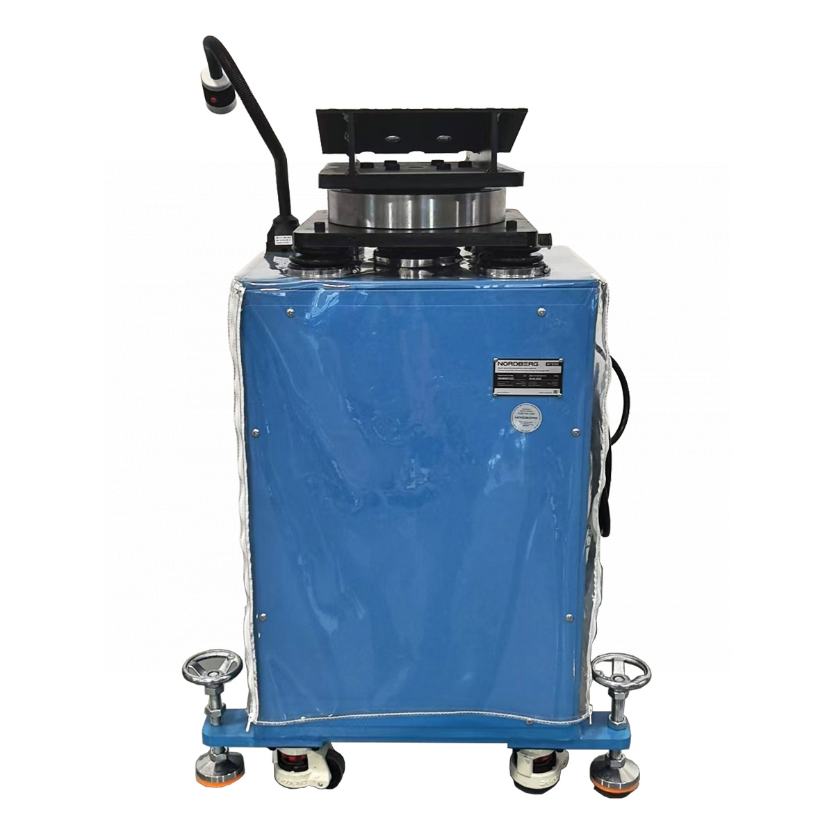 Вибростенд для диагностики подвески с поворотной площадкой и фонариком NOEDBERG NTE50_V3