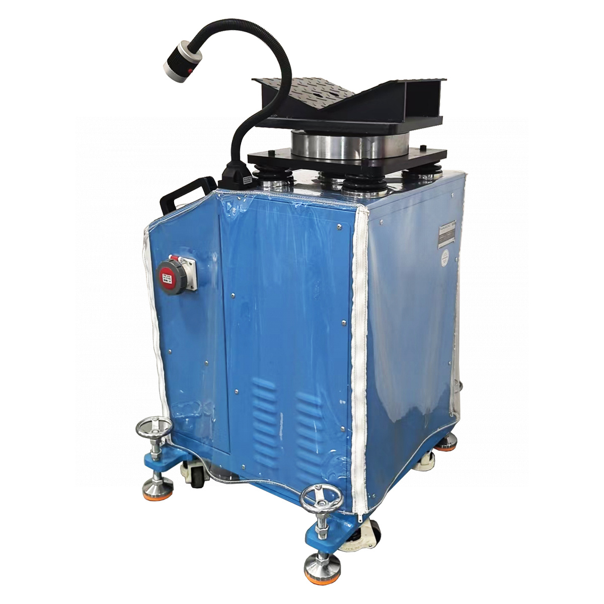 Вибростенд для диагностики подвески с поворотной площадкой и фонариком NOEDBERG NTE50_V3