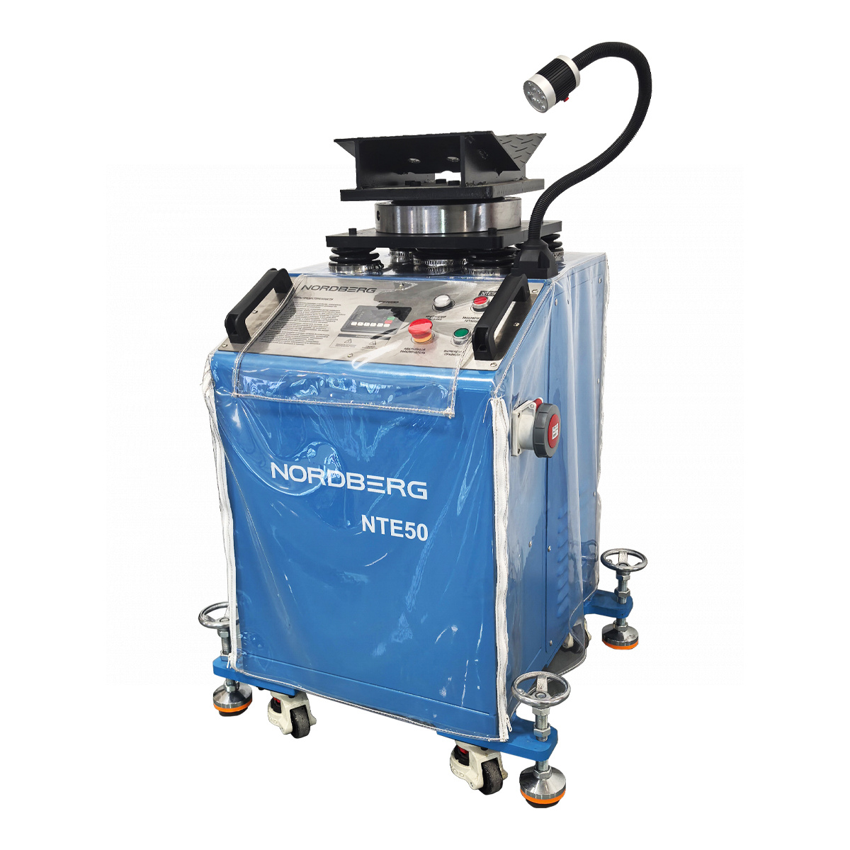 Вибростенд для диагностики подвески с поворотной площадкой и фонариком NOEDBERG NTE50_V3