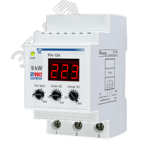 Реле напряжения РН-104 40А DIN