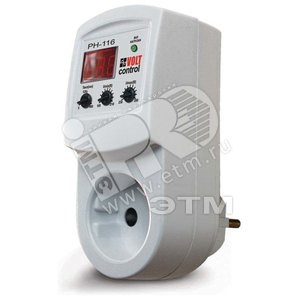 Реле напряжения РН-116 16А, в розетку