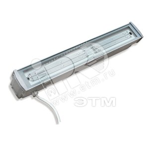 Светильник светодиодный взрывозащищенный с аварийным блоком питания ДБП-32Вт IP66 4250К ISK32-01-C-02-EL 2ExnAIIT6