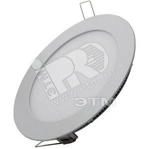 Светильник светодиодный ДВО-10Вт IP40 4250К белый