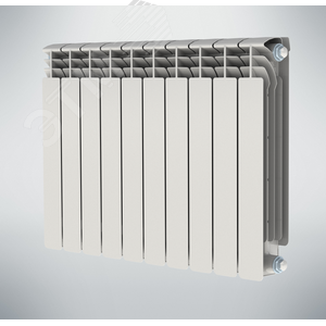 Радиатор биметаллический секционный 500/100/7 боковое подключение
