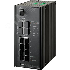 Коммутатор неуправляемый NIS-3500-3412PGE (63PG0804)