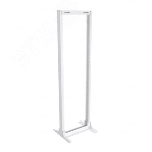 Стойка серверная OR однорамная 37U 19, комплект ножек, серый RAL 7035