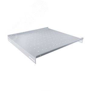 Полка стационарная 470х350мм, для напольных шкафов глубиной 600мм, нагрузка до 100кг, серый RAL 7035