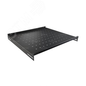 Полка стационарная 470х350мм, для напольных шкафов глубиной 600мм, черный RAL 9005