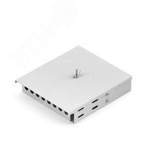 Кросс Распределительный Настенный NTSS STANDART Микро (с крышкой) до 8 портов FC/ST (с ложементом+сплошная панель наружная)