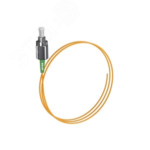 Шнур оптический pt FC/APC 9/125мкм 1.5м LSZH (пигтейл)