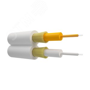 Кабель оптический duplex. G.657.A1. 2.0mm. LSZH. белый