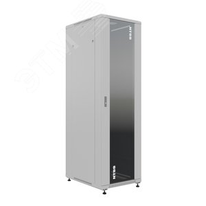 Шкаф напольный универсальный серверный NTSS R 22U 600х1000мм. 4 профиля 19. двери стекло и сплошная металл. боковые стенки съемные. регулируемые опоры