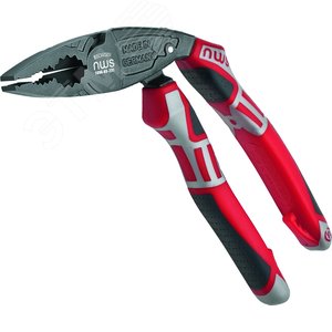 Пассатижи изогнутые ErgoCombi 200 мм, покрытие TitanFinish, рукоятки SoftGripp 3K