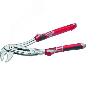 Клещи переставные ClassicPlus, 240 мм, покрытие Crom, рукоятки SoftGripp 3K