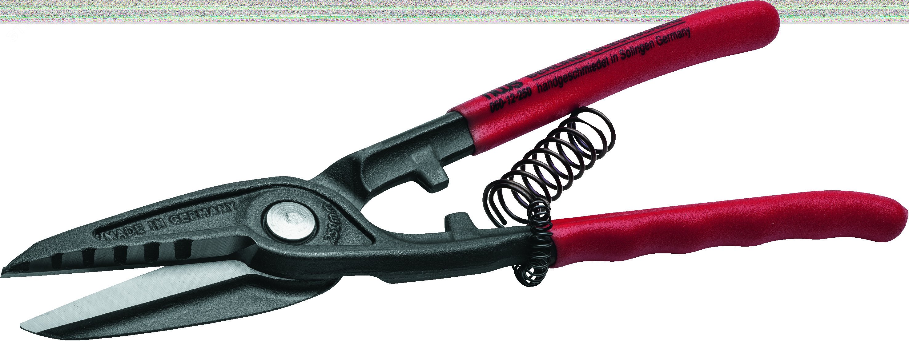 Ножницы по металлу ''Фигурные'' левая режущая кромка, фигурная резка малого радиуса 250 мм