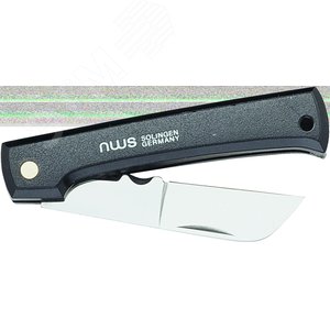 Кабельный нож раскладной, 2 скребка, пластик