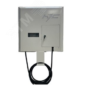 Станция зарядная НЗС ЖК 7,4 кВт 32A 1 фаза с кабелем Тype2