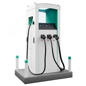 Станция зарядная НЗС ПРО Макс 180 C/G/G быстрая 180 кВт 3 фазы с 2 кабелями GB/T и 1 кабелем Тype2