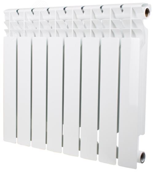 Радиатор биметаллический секционный 500/80/10 боковое подключение